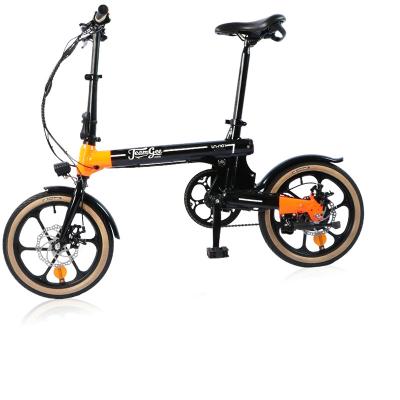 China Folding Body Factory wholesale aluminum alloy body high quality maximum load 150kg foldable electric bicycle for sale