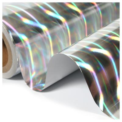 China Economical Moisture Proof Custom Design Waterproof Gift Packaging Wrapping 75gsm Holographic Paper for sale