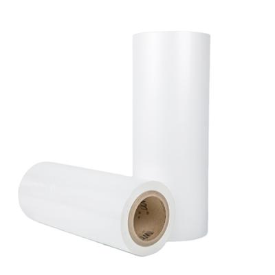 China Advertise pole sell well promotional white bopp film advertising pole materials 85 mic for sale