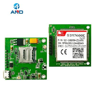 China low cost CAT1 SIM7600E L1C breakout, 4G LTE breakout board, SIM7600E-L1C core board with 4g gps antennas1pc BK-SIM7600E-L1C for sale