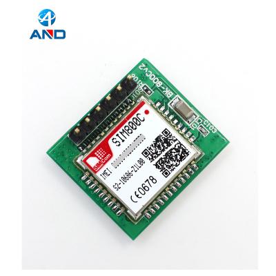 China GSM Quad Band TTL Serial Port SIM800C GSM GPRS Breakout Board With GSM Antenna for sale