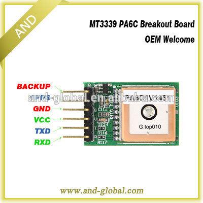 China Ladybird 3.1Hz 9600bps MT3339 PA6C GPS Module Breakout Board BK-PA6C for sale