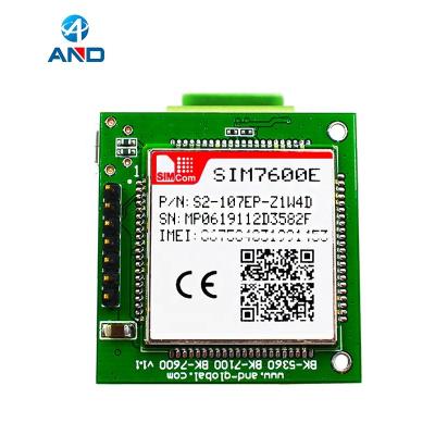 China New LTE CAT1 mini SIM7600E module board, SIM7600E breakout core board BK-SIM7600E model 1pc WITH GPS AND 4G ANTENNA BK-SIM7600E for sale