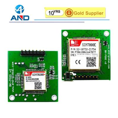 China Mobile LTE IoT Development Kits SIM7000E , SIM7000E Breakout With NB And Gps Antenna 37*37mm for sale