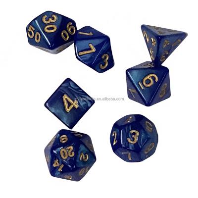 China Resin Durable Solid Dice 20mm D20 Loose Stone Set D20 Custom Dice Dice Set Polyhedral Polyhedral RPG for sale