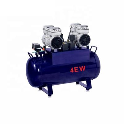 China 60L 1680W Oilless Metal Dental Air Compressor for Four Dental Units for sale