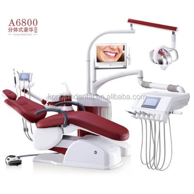 China A6800 Metal Dental Equipment Foshan Dental Unit Chair for sale