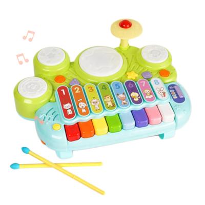 China GOODWAY Environmental Kids Electronic Organ Piano Keyboard Musical Toy Drum Set Xylophone Educational Toy for Children for sale