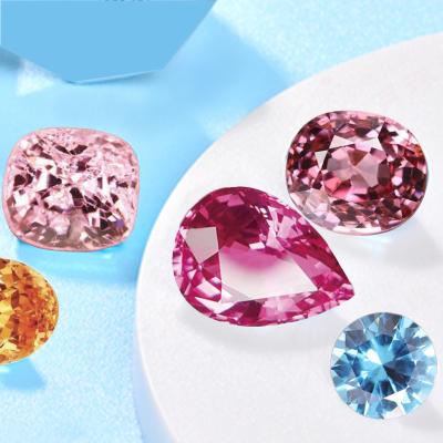 China Newly arrived color game or fire 0.5-2 carat oval spinel can be carat to customized price spinel for sale