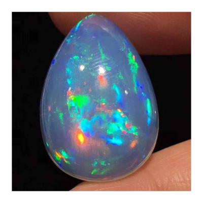 China Wholesale Price 6-8Mm Natural Natural Opal Series Factory Drop Flat Color Opal Loose Gem Jewelry for sale