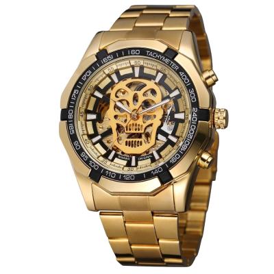 China Power Reserve China T Winner Branded Wrist Watches Wholesale Brand Custom Mens Skull Skeleton Luxury Men Wrist Watch Automatic Mechanical Man for sale