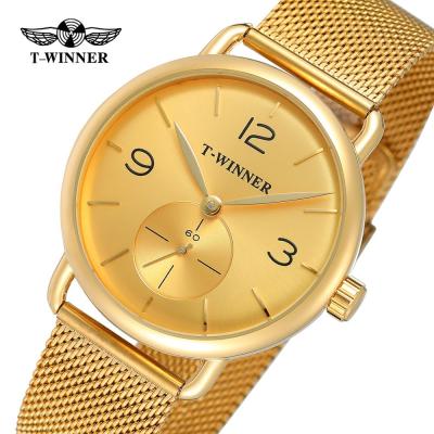 China Hot 10 Wholesale Power Reserve T Winner China Top Watch Brands Luxury Mens Factory Male Custom Mechanical Hand Wind Mens Private Label Watches for sale