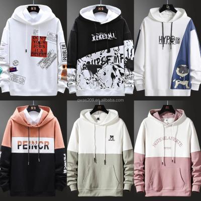 China High Quality Oversized Casual Men's Pullover Hoodies Anti-wrinkle Winter Factory Wholesale Men's Thick Hoodies Men's Pullover Hoodies for sale