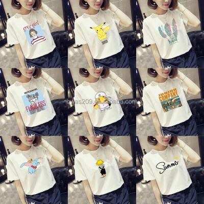 China Wholesale QUICK DRY Summer Women's Causal T-shirt Ladies Oversized Women's Short Sleeve T-shirt Tops Shirts for sale