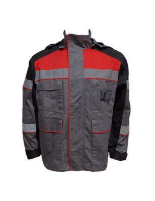 China Construction Industry High Quality Men's Workwear Multicolor Jacket Uniforms With Reflective Tape for sale