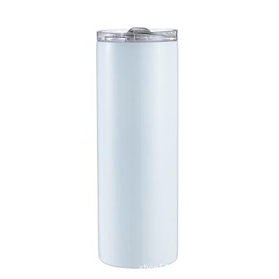 China Thermal sublimation 20 30oz straight body stainless steel thermal insulation cold car heat transfer hot stamping pattern cup for sale