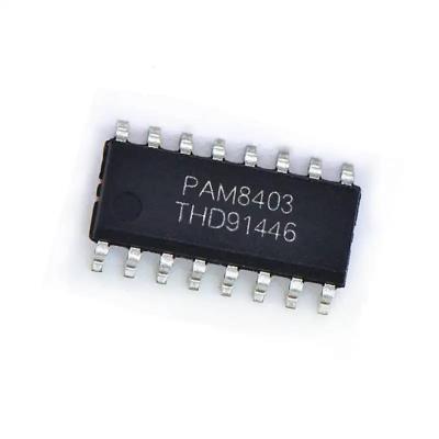 China Standard PAM8403 Electronic Components IC Chip Power Audio Amplifier Board 2 Channel 3W W Volume Control / USB Power PAM8403 BOM for sale