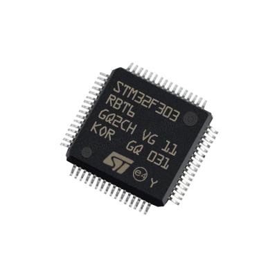 China Standard Electronic Components STM32F303 STM32F MCU 32Bit STM32 M3 RISC 512KB ARM Cortex 64 LQFP STM32F303RBT6 for sale