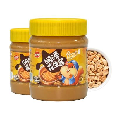 China Wholesale High Quality Food Factory Natural Peanut Peanut Butter Grinding 340G With Factory Price for sale