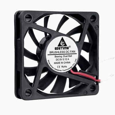 China Gdstime GDA6010 Computer Case Gdstime GDA6010 Double Ball Bearing Fan Parts 60mm DC 5V Brushless 60x60x10mm Fan for sale