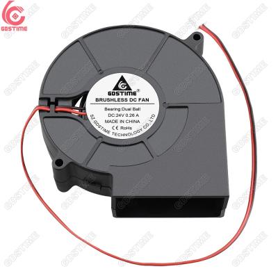 China Computer Case Gdstime GDB9733 DC24V Double Ball Bearing 97x95x33mm DC Air Cooling Fan Centrifugal Fan for sale