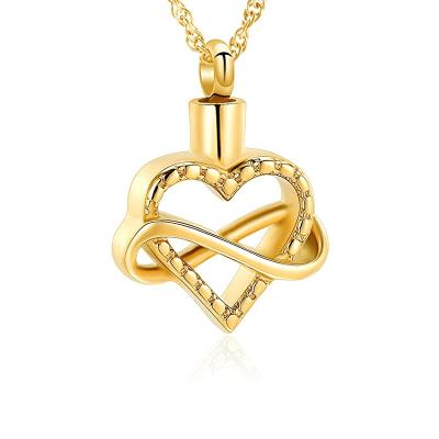 China Low Pending Heart Love Urns Ashes Jewelry Necklace Keepsake Customized By Moq Pending Stainless Steel Nickel Free for sale