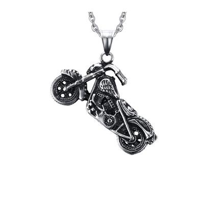 China 2021 Nickel Free New Stainless Steel Soul Tank Motorcycle Pendants Jewelry Wholesale Punk Pending List for sale