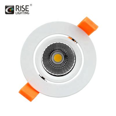 China Residential 8w Mini COB Led Downlight Recessed Cutout CRI90 80mm Led Accent Lighting For Indoor Application for sale