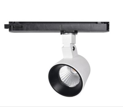 China Commerical Shope Chain Store Track Light 25W 30W 40W Residential COB Led Track Spotlight for sale