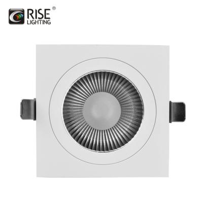 China Downlights Square IP65 IP54 Outdoor Bathroom Ceiling 7w Recessed Downlight Cob Led Downlight for sale