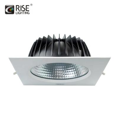 China Shenzhen residential mall recessed ip65 square cob led downlight for sale