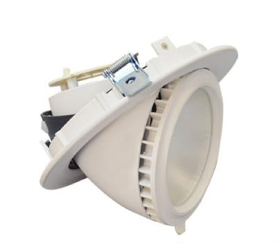 China SAA CE AC100-277 38w SMD 38w residential led scoop light swivel recessed gimbal led downlight for sale