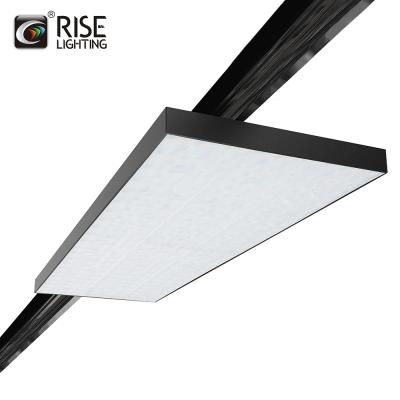 China Modern High Brightness 7800lm 60W Dimmable Rotating Shades Ra90 Led Track Panel Lamp for sale