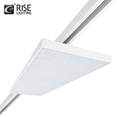 China Modern Slim Shop Decor SMD LED Panel 75w Linear Track Panel Light For Three Phase Track System for sale