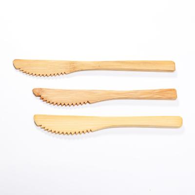 China Disposable Manufacturers Direct Sell Biodegradable Bamboo Disposable Cutlery Set For Restaurant for sale