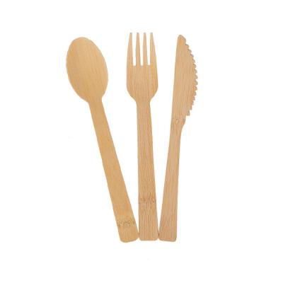 China Newcomer Best Disposable Rates Eco Friendly Bamboo Cutlery Food Grade Disposable Bamboo Cutlery for sale