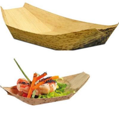 China Disposable Boat Shape Disposable Paper Box For Picnic Food Packaging for sale