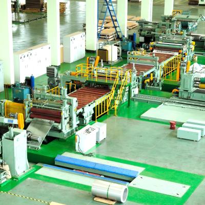 China CNC Plate Uncoiling Leveling and Slitting Production Line for Hot Rolled Steel Sheets for sale