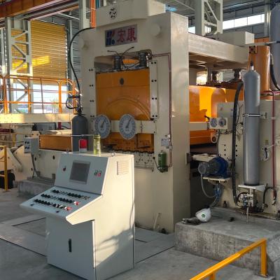 China High Productivity Steel Coil Leveling Rewind Machine voor het verwerken van gladde metaalplaten Te koop