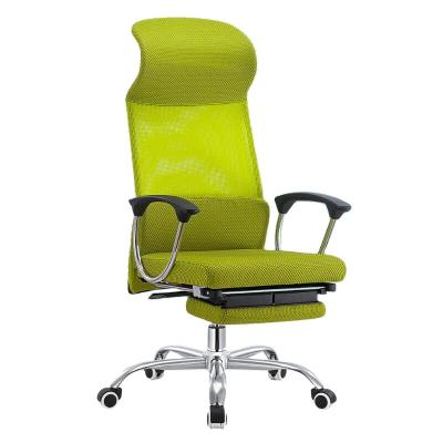 China Guarantee Adjustable Flexible Ergonomic Chair Quality Office Lumbar(Height) Seat With Footrest Mesh Back for sale