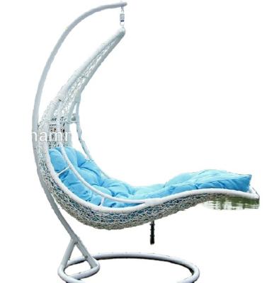 China Indoor Swing Rattan Outdoor Hanging Egg Shaped Swing Egg Indoor Hanging Chair for sale