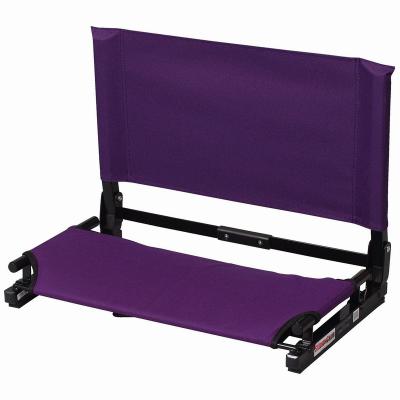 China Stadium chair for bleachers with back support deluxe wide model Stadium Chair Co. for bleachers with rear support for sale