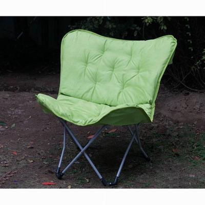 China Polyester Easy-Carrying Round Folding Cheap Beach Moon Chair For Adult for sale