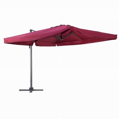 China HIGH QUALITY MODERN ROMAN STYLE OUTDOOR SUN UMBRELLA 3X3M 8 Ribs Aluminum Tube Outdoor Heavy Duty Roman Umbrella for sale