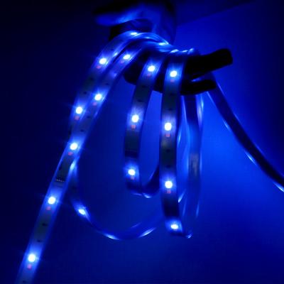 China LANDSCAPE App Music Controlled Sync Google Home Alexa Tuya 5050 waterproof wifi 5M smart RGB LED strip light for sale