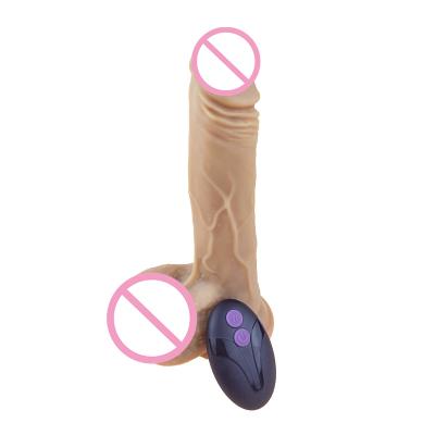 China Real Touch Feeling YG005YB Huge Realistic Double Layered Silicone Dildo Dildos And Vibrators Sex Toys For Women for sale