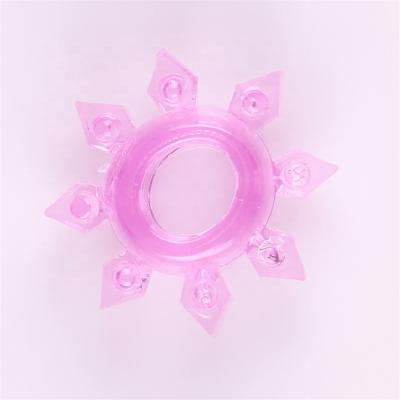 China Delay Locking Cock Ring Delay Premature Ejaculation Silicone Condom Dick Lock Ring New Sex Factory For Men for sale