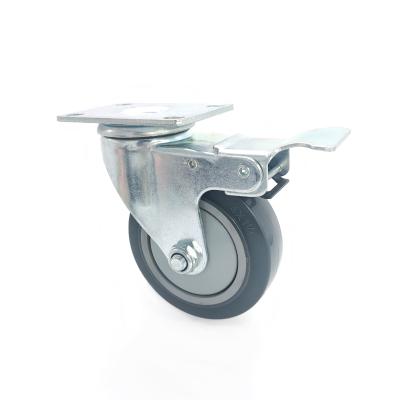 중국 PIVOT Polypropylene Industrial Caster And Wheel For Trolley 판매용