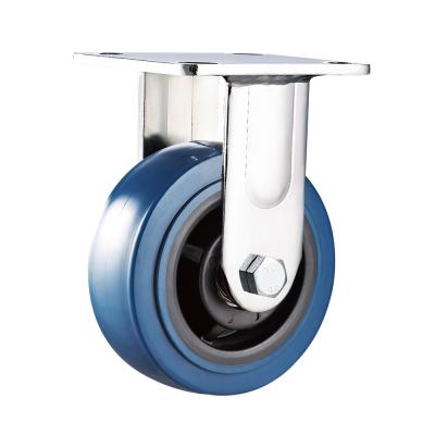 중국 Hotels Fixed Heavy Duty PU Caster And Wheel Double Ball Bearings Video Tech Support -- 2019 Hot Product Scoring No 4 5 6 8 Inch 판매용