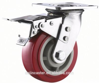 Cina High Quality Industrial PIVOT Heavy Duty Trolley Caster Wheel in vendita